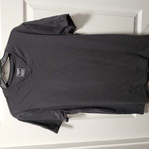 Apt. 9 Grey V-Neck Shirt Medium